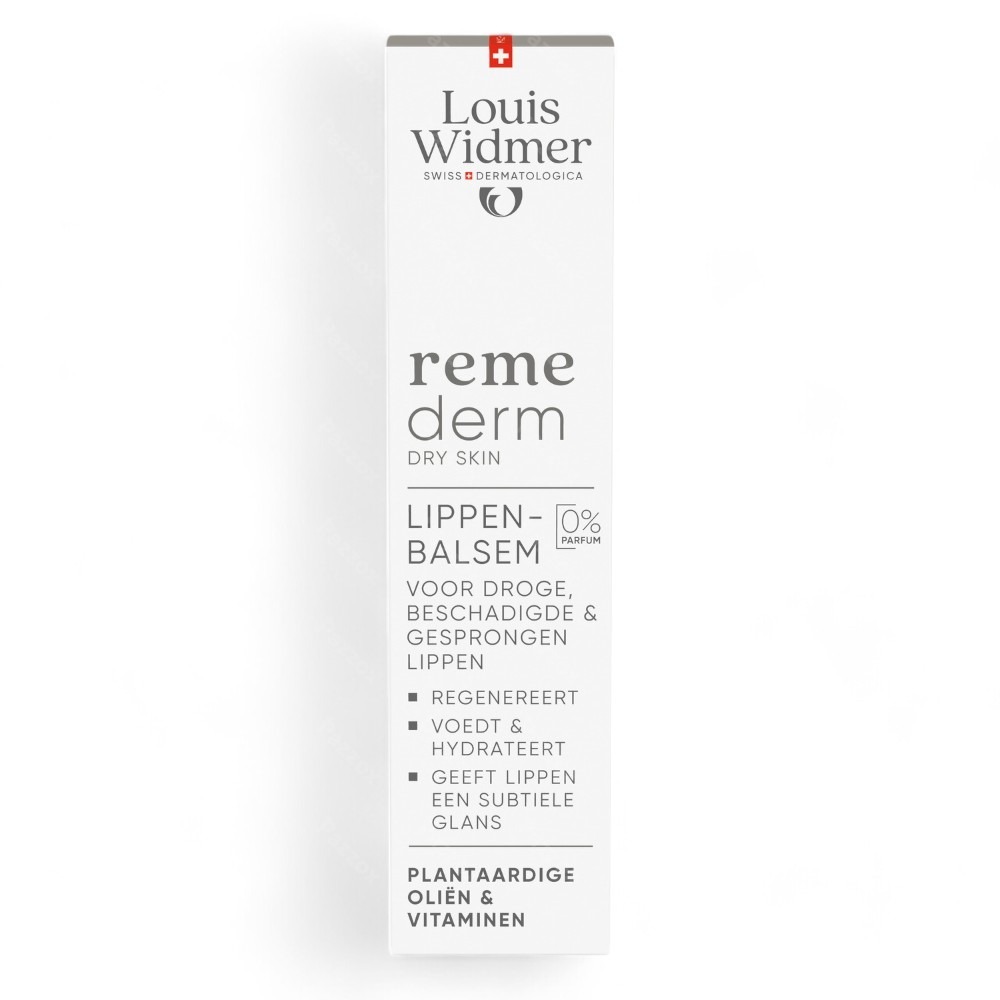 Louis Widmer Remederm Lippenbalsem Zonder Parfum 15ml