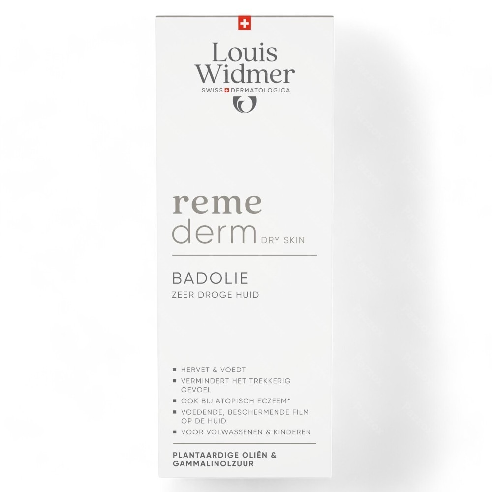 Louis Widmer Remederm Badolie Met Parfum 250ml