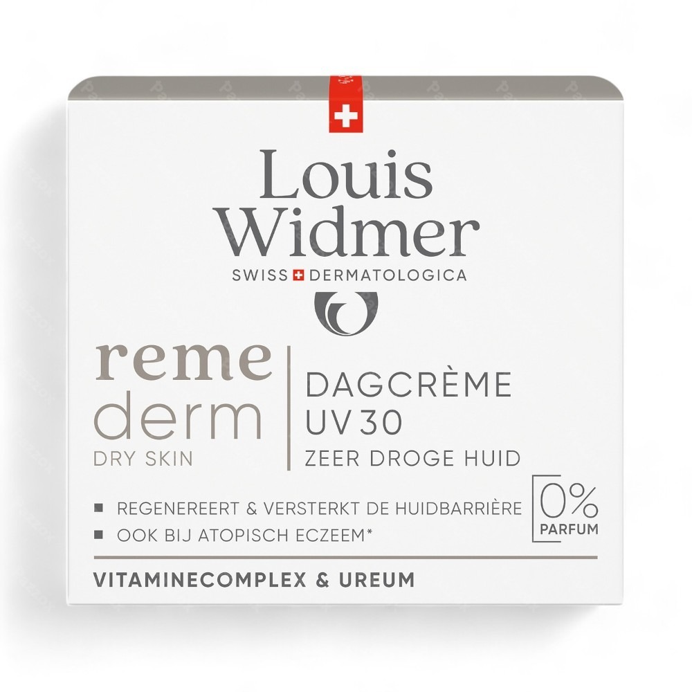 Louis Widmer Remederm Crème de Jour UV 30 Sans Parfum 50ml