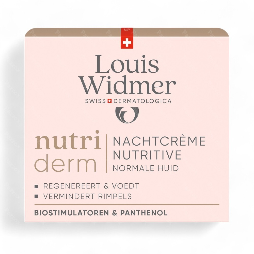 Louis Widmer Nutriderm Voedende Nachtcrème Geparfumeerd 50ml