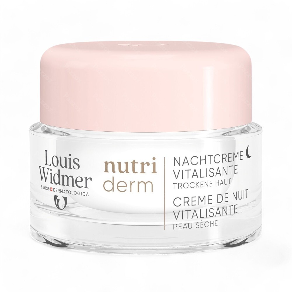 Louis Widmer Nutriderm Vitaliserende Nachtcrème Geparfumeerd 50ml