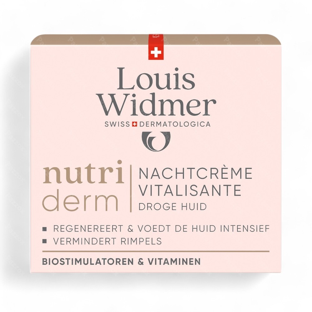 Louis Widmer Nutriderm Vitaliserende Nachtcrème Geparfumeerd 50ml