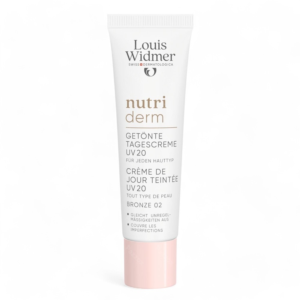 Louis Widmer Nutriderm Getinte Dagcrème Uv 20 Bronze 02 Met Parfum 30ml