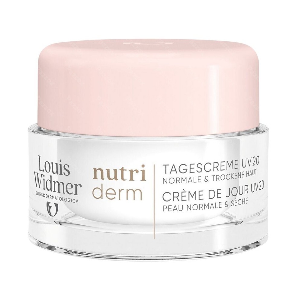 Louis Widmer Nutriderm Dagcrème Uv 20 Zonder Parfum 50ml