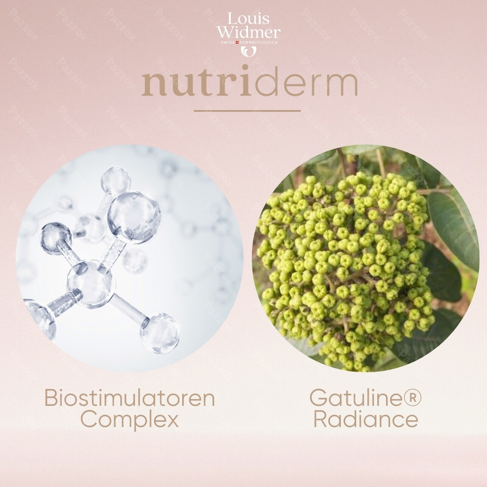 Louis Widmer Nutriderm Dagcrème Éclat Rosé Uv 50 met Parfum50ml