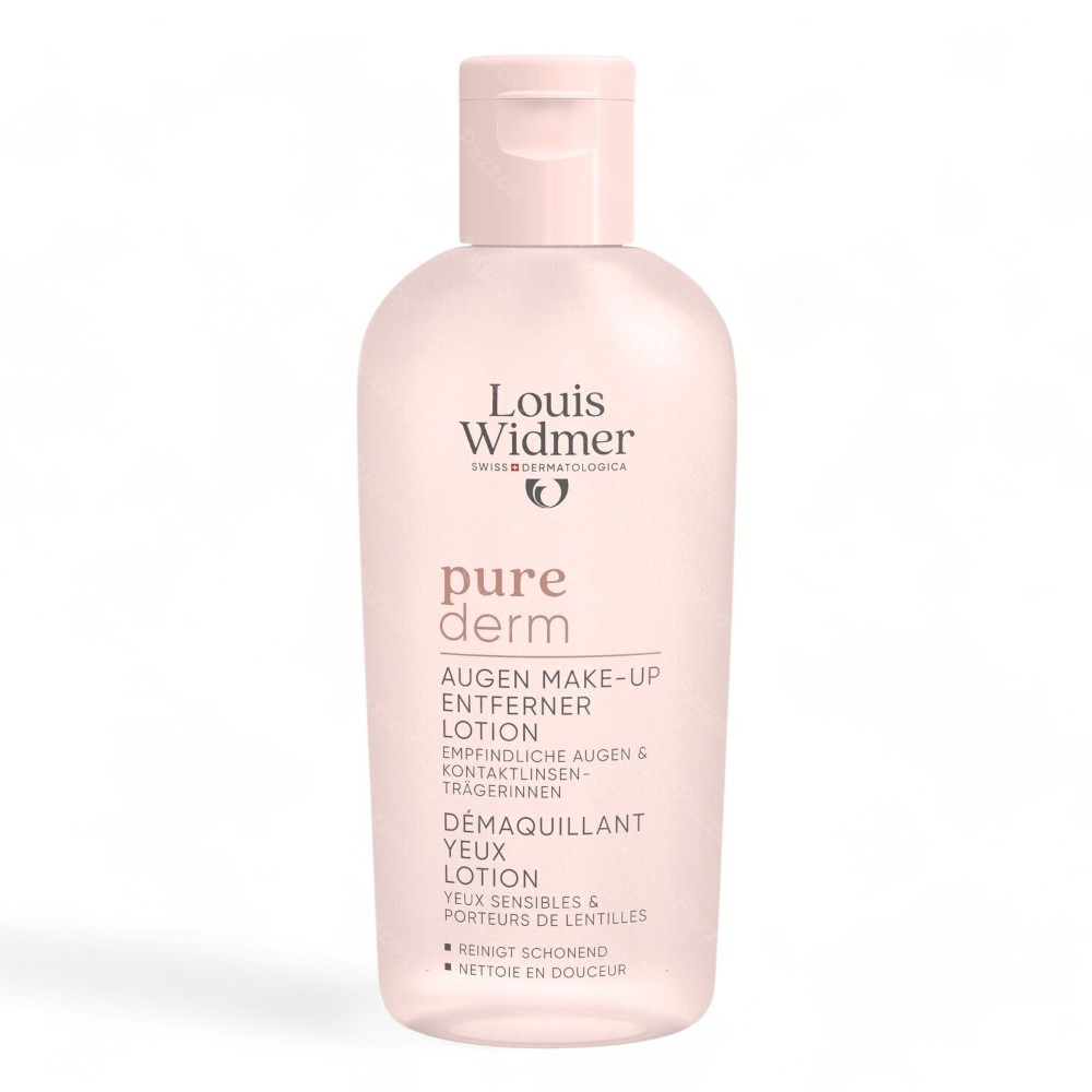 Louis Widmer Purederm Demaquillant Yeux Sans Parfum 100ml 