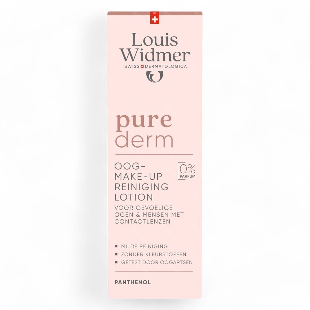 Louis Widmer Purederm Demaquillant Yeux Sans Parfum 100ml 