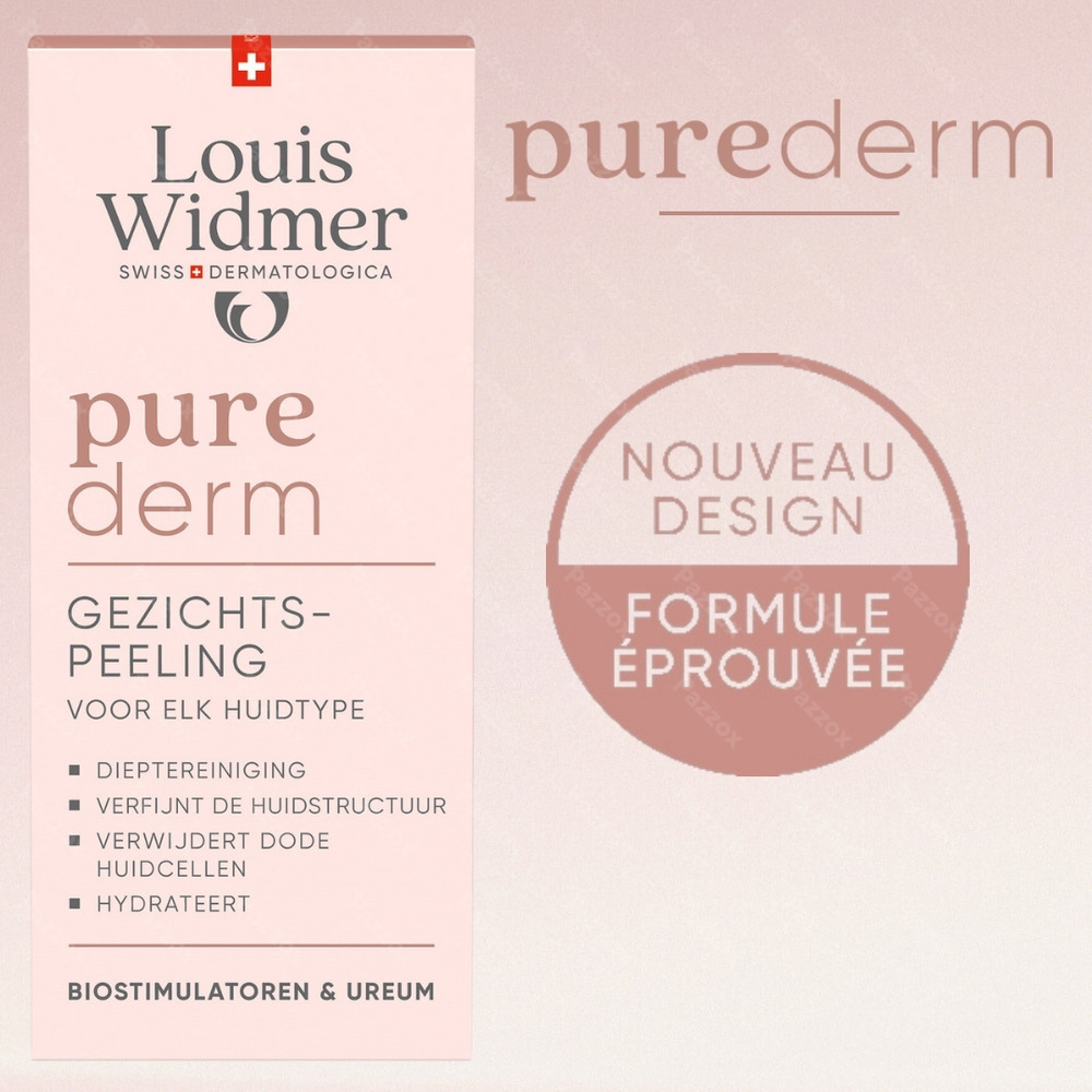 Louis Widmer Purederm Exoliant Visage Avec Parfum 50ml