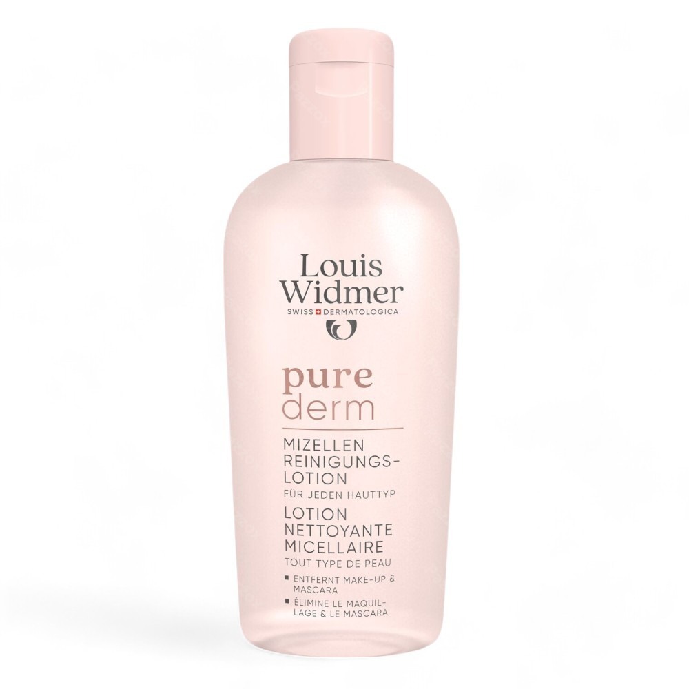 Louis Widmer Purederm Micellaire Reinigingslotion Zonder Parfum 200ml