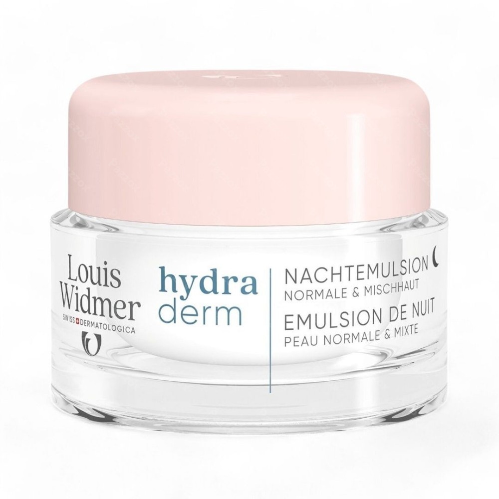 Louis Widmer Hydraderm Nachtemulsie Met Parfum 50ml
