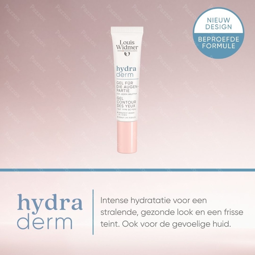 Louis Widmer Hydraderm Oogomtrekgel Met Parfum15ml