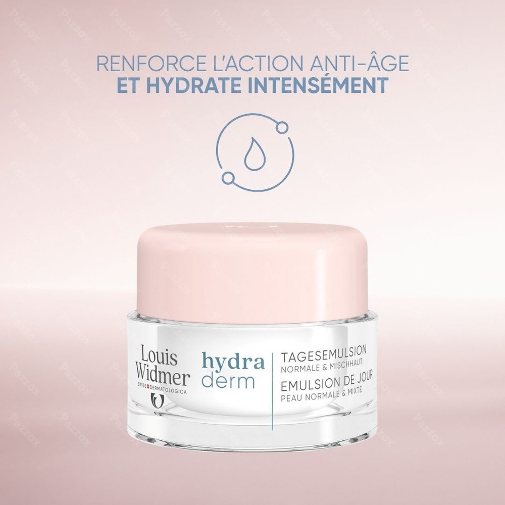 Louis Widmer Hydraderm Émulsion de Jour avec Parfum 50ml