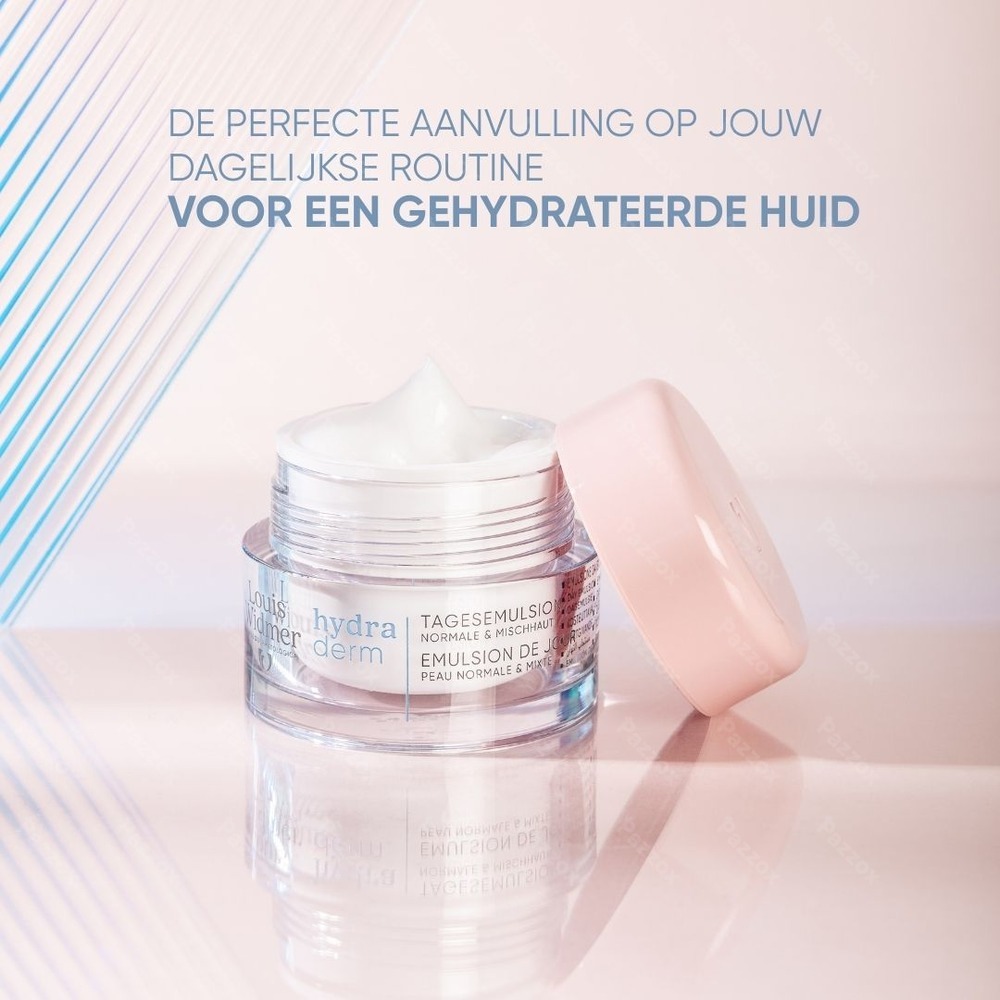 Louis Widmer Hydraderm Dagemulsie Met Parfum 50ml