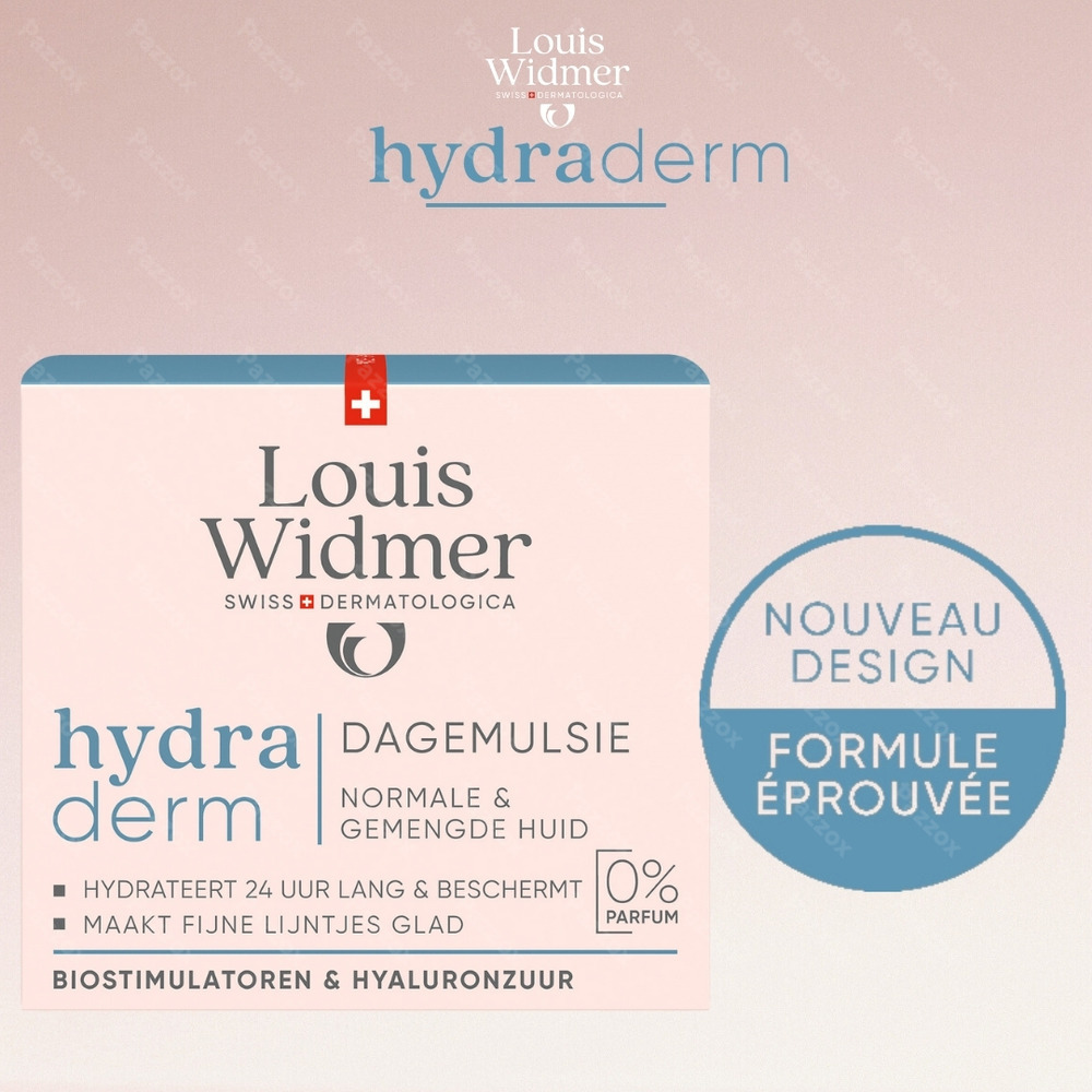 Louis Widmer Hydraderm Emulsion de Jour Sans Parfum 50ml