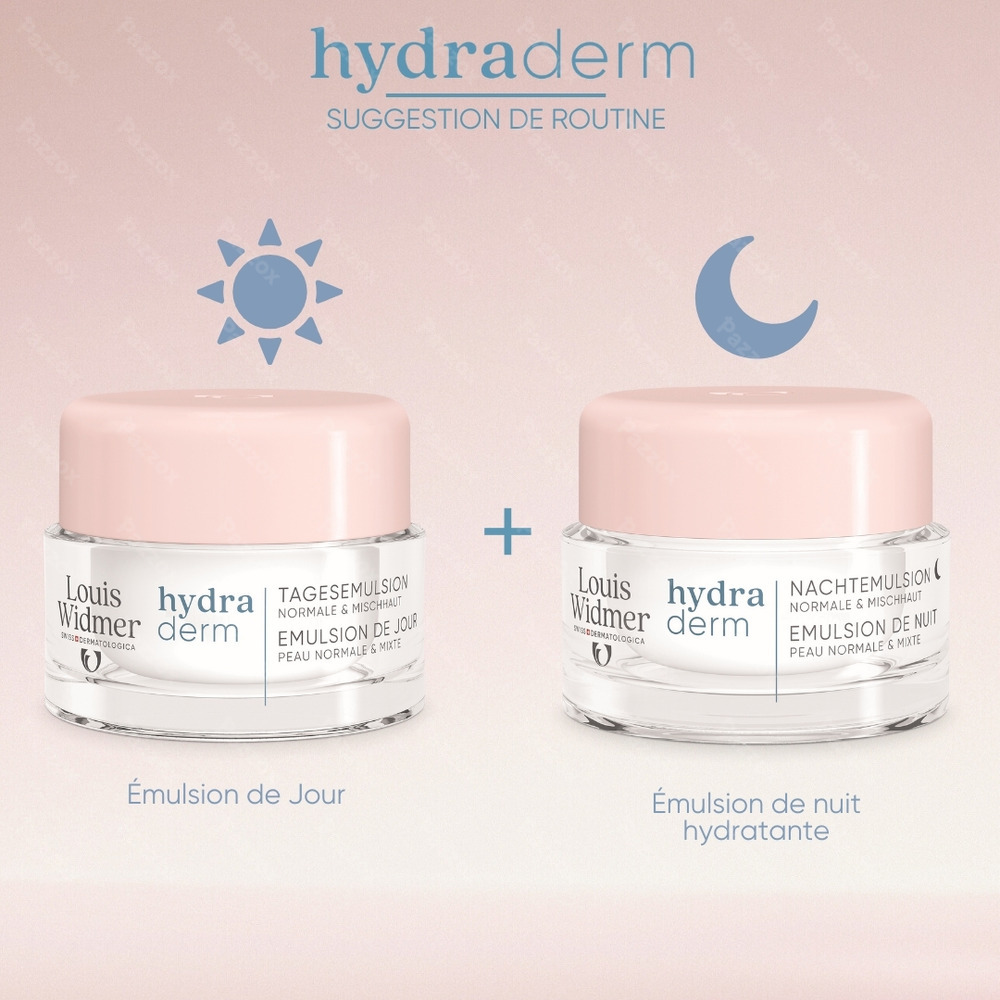 Louis Widmer Hydraderm Emulsion de Jour Sans Parfum 50ml