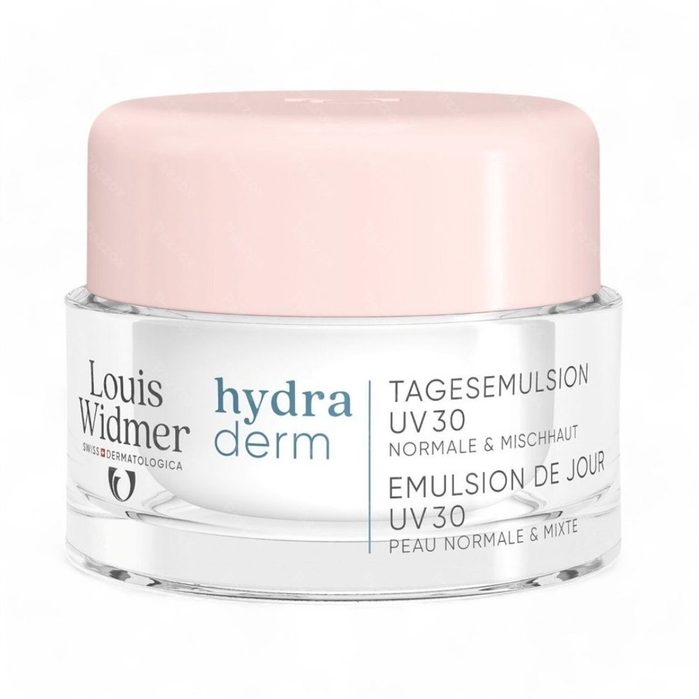 Louis Widmer Hydraderm Émulsion de Jour UV30 Crème de Jour Anti-âge Sans Parfum 50ml