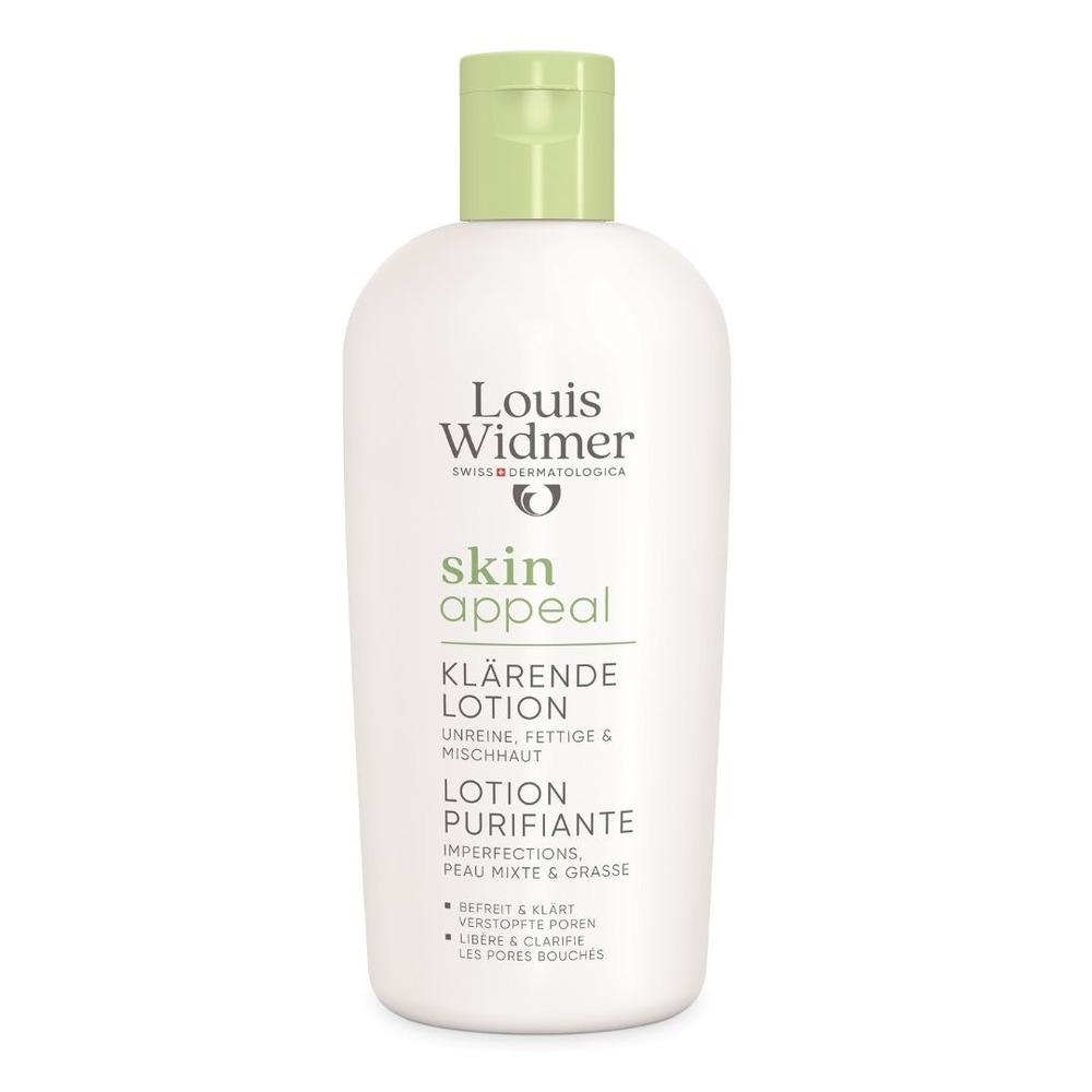 Louis Widmer SkinAppeal Lotion Purifiante Sans Parfum 150ml