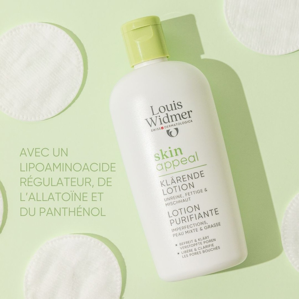 Louis Widmer SkinAppeal Lotion Purifiante Sans Parfum 150ml