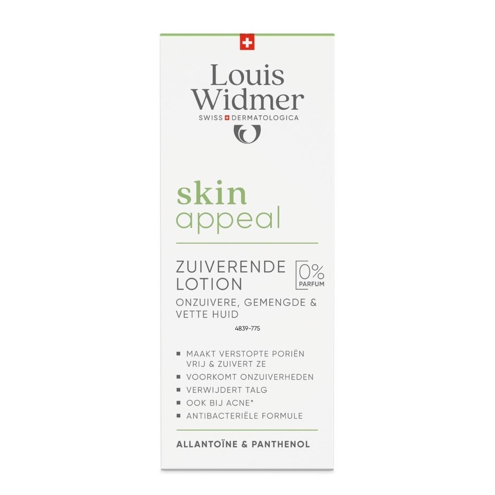 Louis Widmer SkinAppeal Zuiverende Lotion Zonder Parfum 150ml