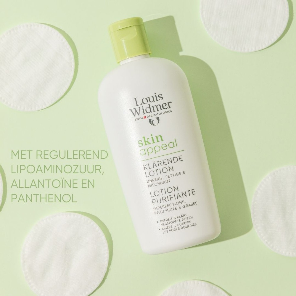 Louis Widmer SkinAppeal Zuiverende Lotion Zonder Parfum 150ml
