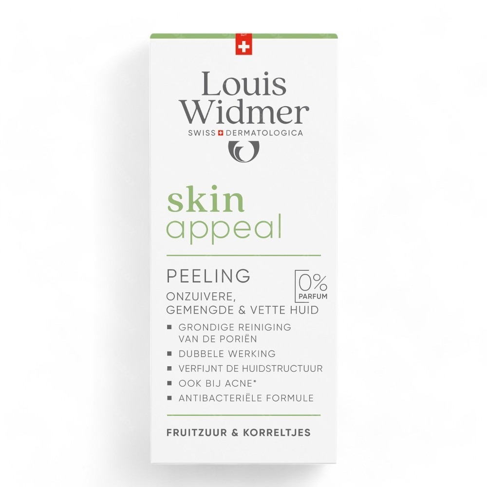 Louis Widmer Skinappeal Peeling Sans Parfum 50ml