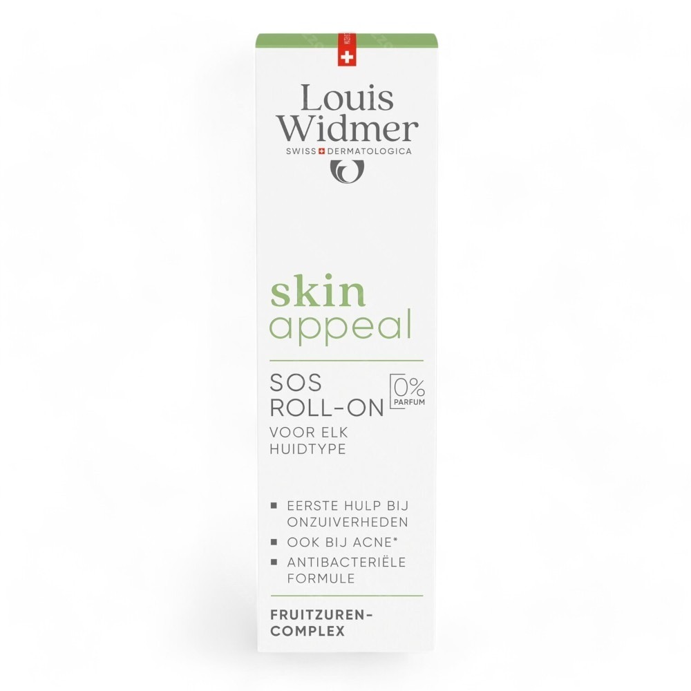 Louis Widmer Skinappeal SOS Roll-on Sans Parfum 10ml