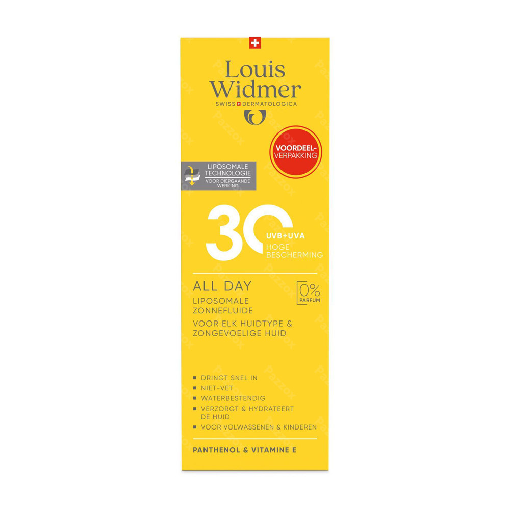 Louis Widmer Suncare All Day 30 Value Pack Sans Parfum 200ml