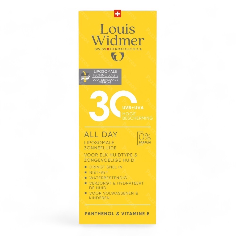 Louis Widmer Suncare All Day 30 Zonder Parfum 100ml