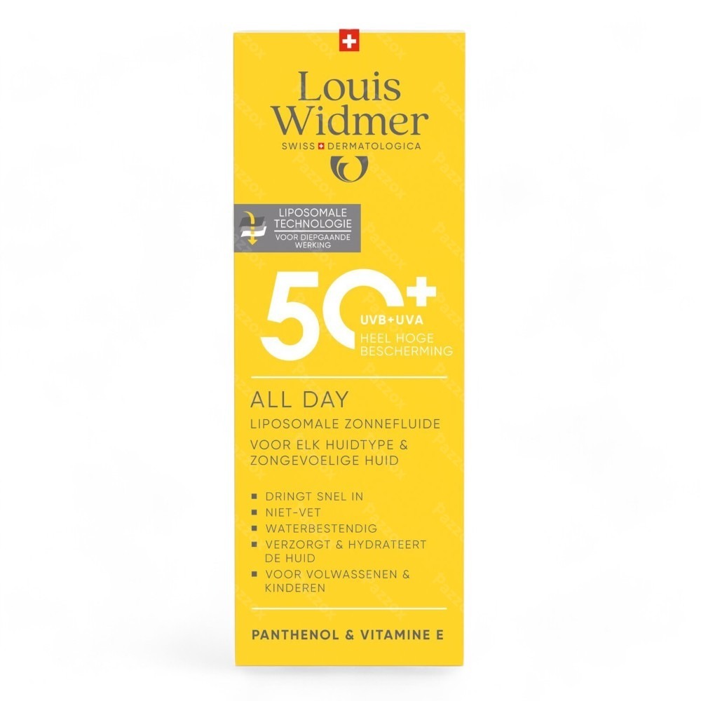 Louis Widmer Suncare All Day 50+ Met Parfum 100ml