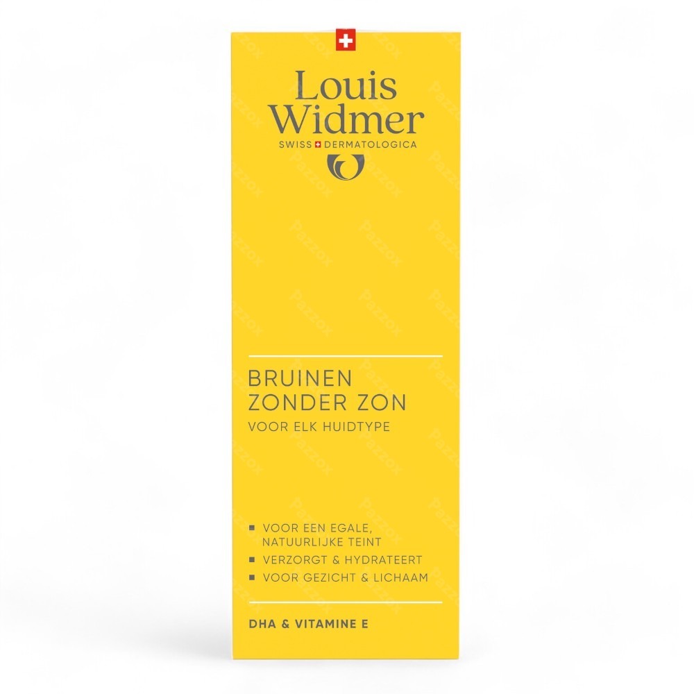 Louis Widmer Suncare Bruinen Zonder Zon Met Parfum 100ml