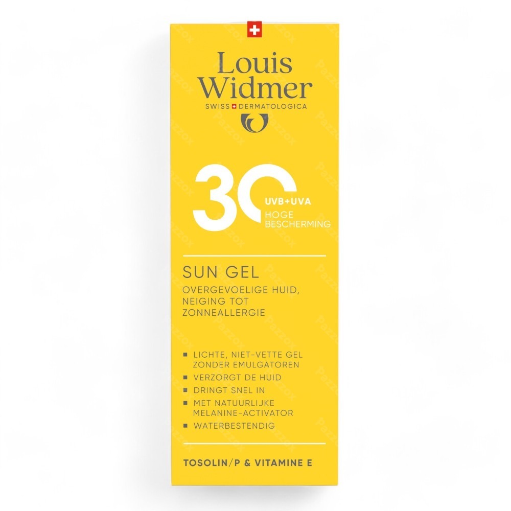 Louis Widmer Suncare Sun Gel 30 Met Parfum 100ml