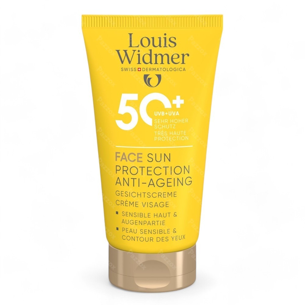 Louis Widmer Suncare Face Sun Protection Anti-ageing 50+ Met Parfum 50ml