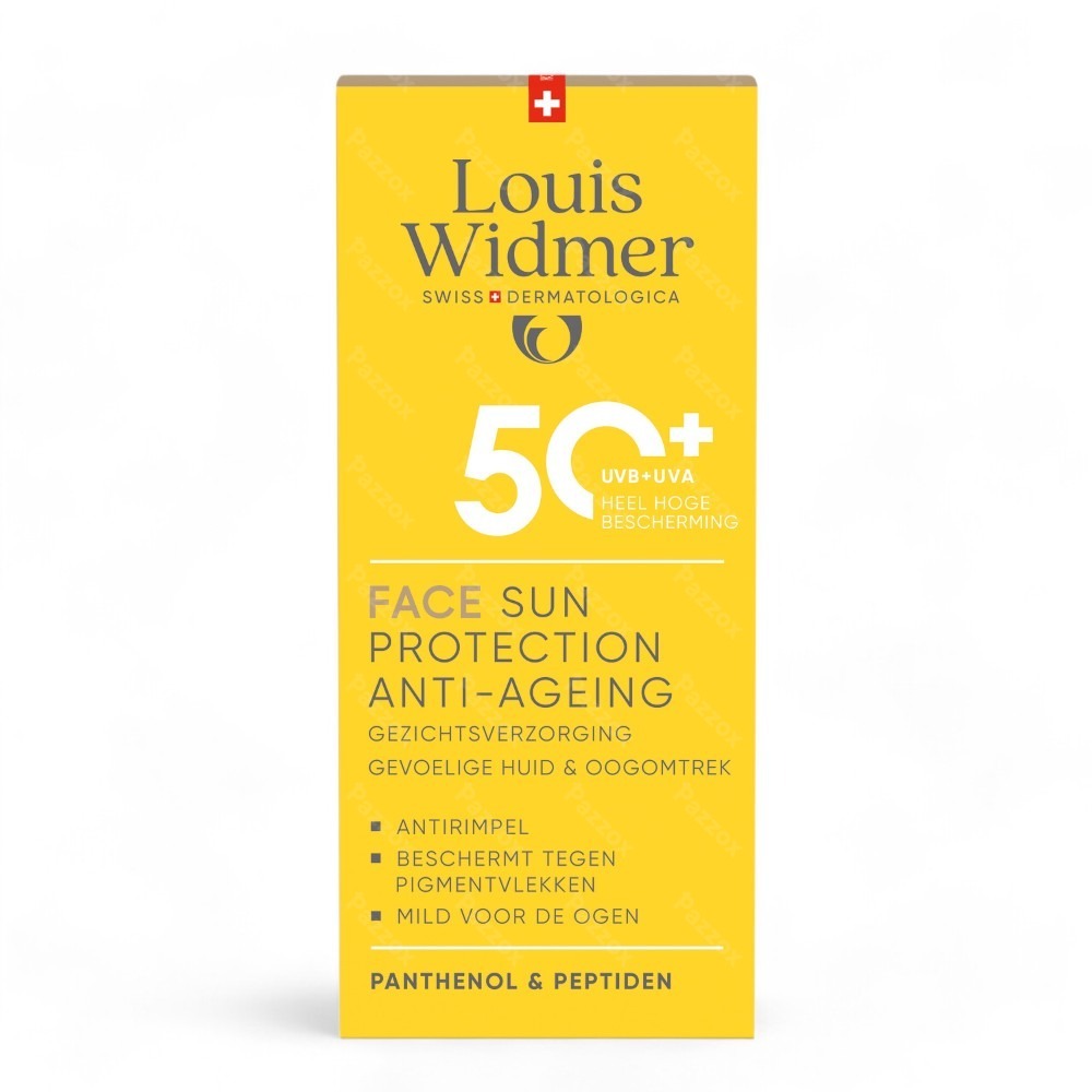 Louis Widmer Suncare Face Sun Protection Anti-ageing 50+ Met Parfum 50ml