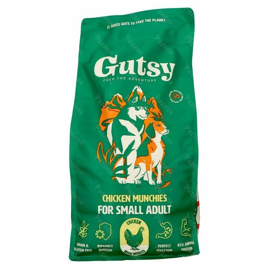 Gutsy Chicken Munchies Small Adult 2kg