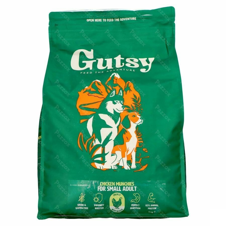 Gutsy Chicken Munchies Small Adult 6kg