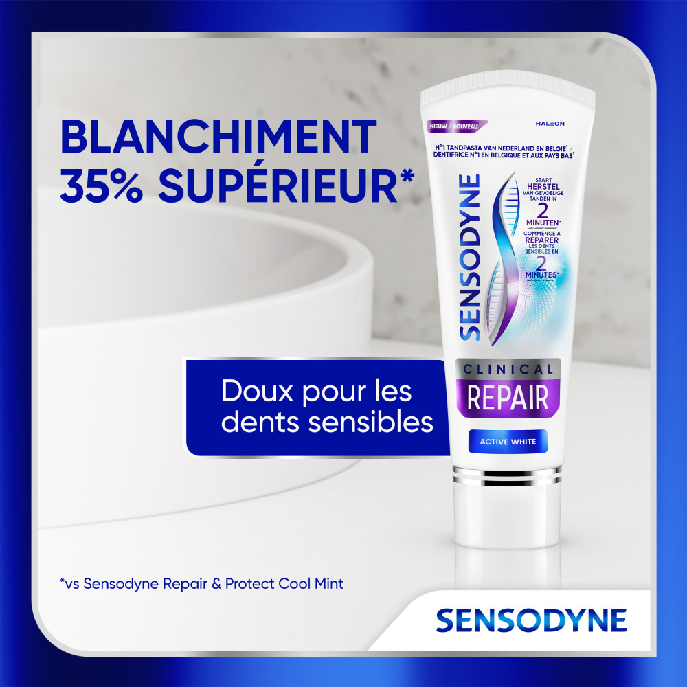 Sensodyne Clinical Repair Active White 75ml