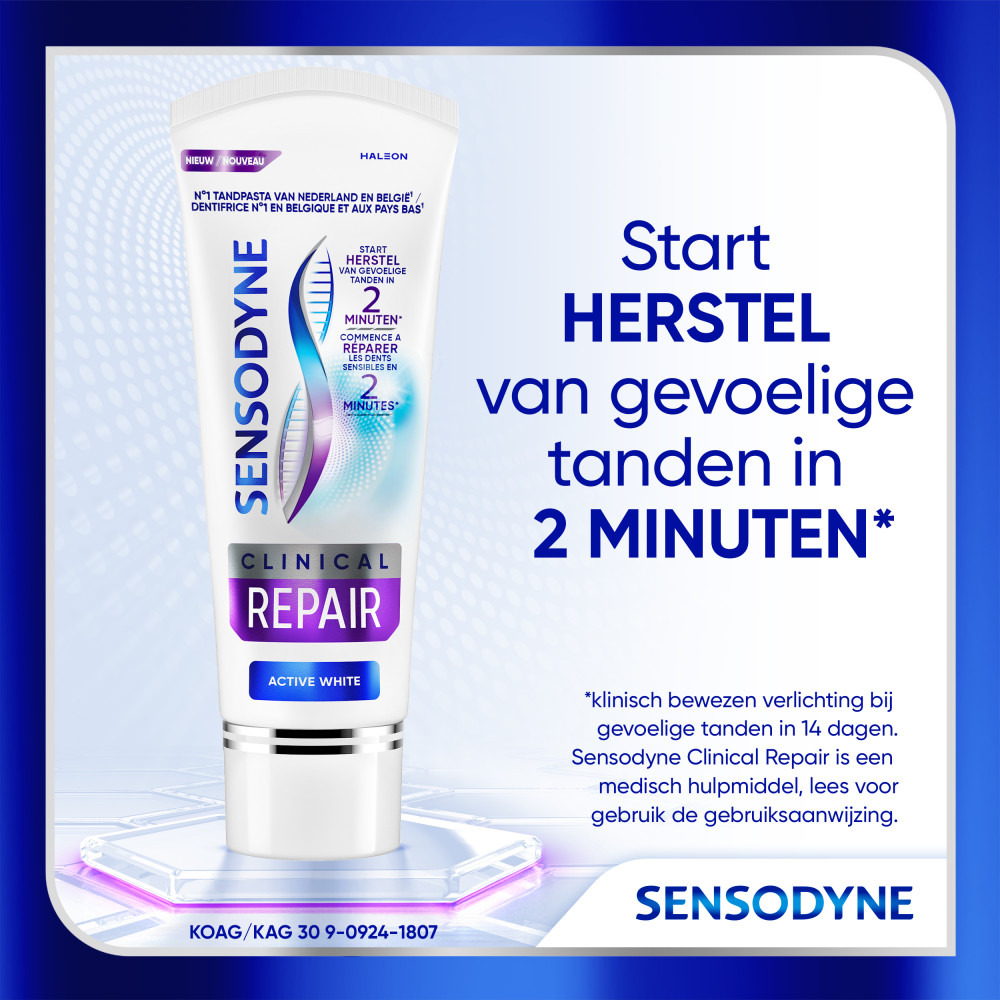 Sensodyne Clinical Repair Active White 75ml