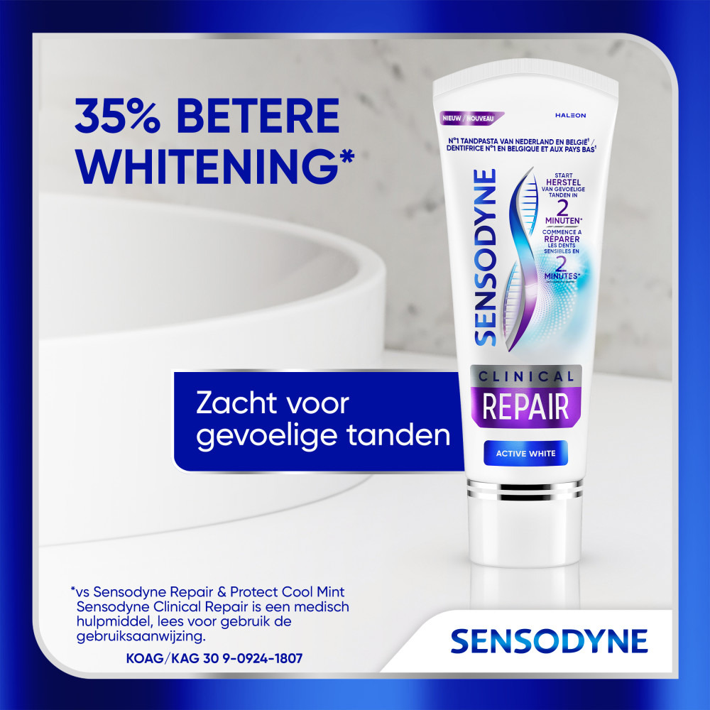 Sensodyne Clinical Repair Active White 75ml