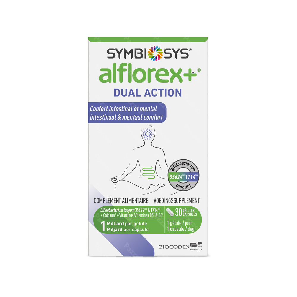 Symbiosys Alforex+ Dual Action 30 Gélules