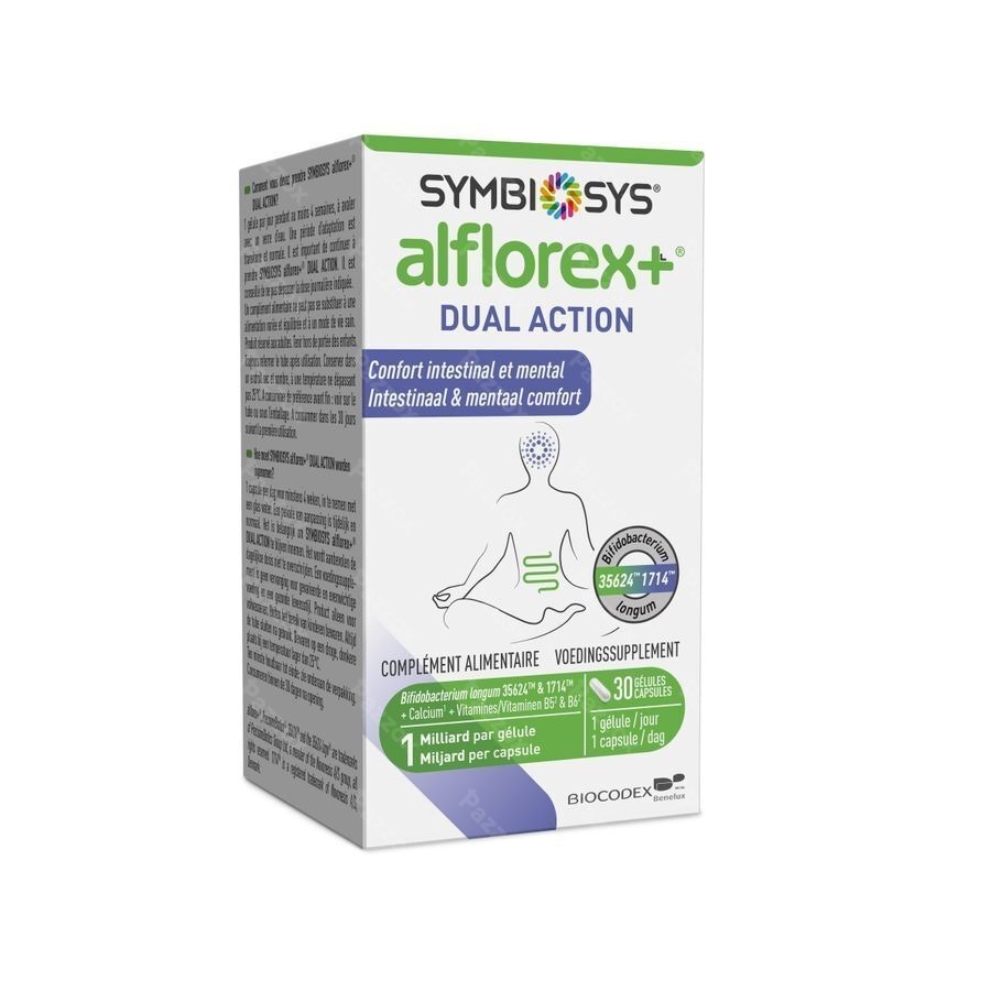 Symbiosys Alforex+ Dual Action 30 Gélules