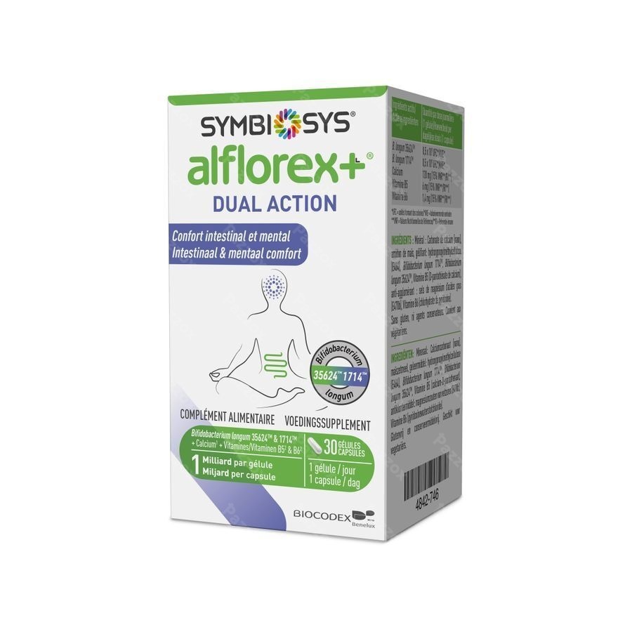 Symbiosys Alforex+ Dual Action 30 Gélules