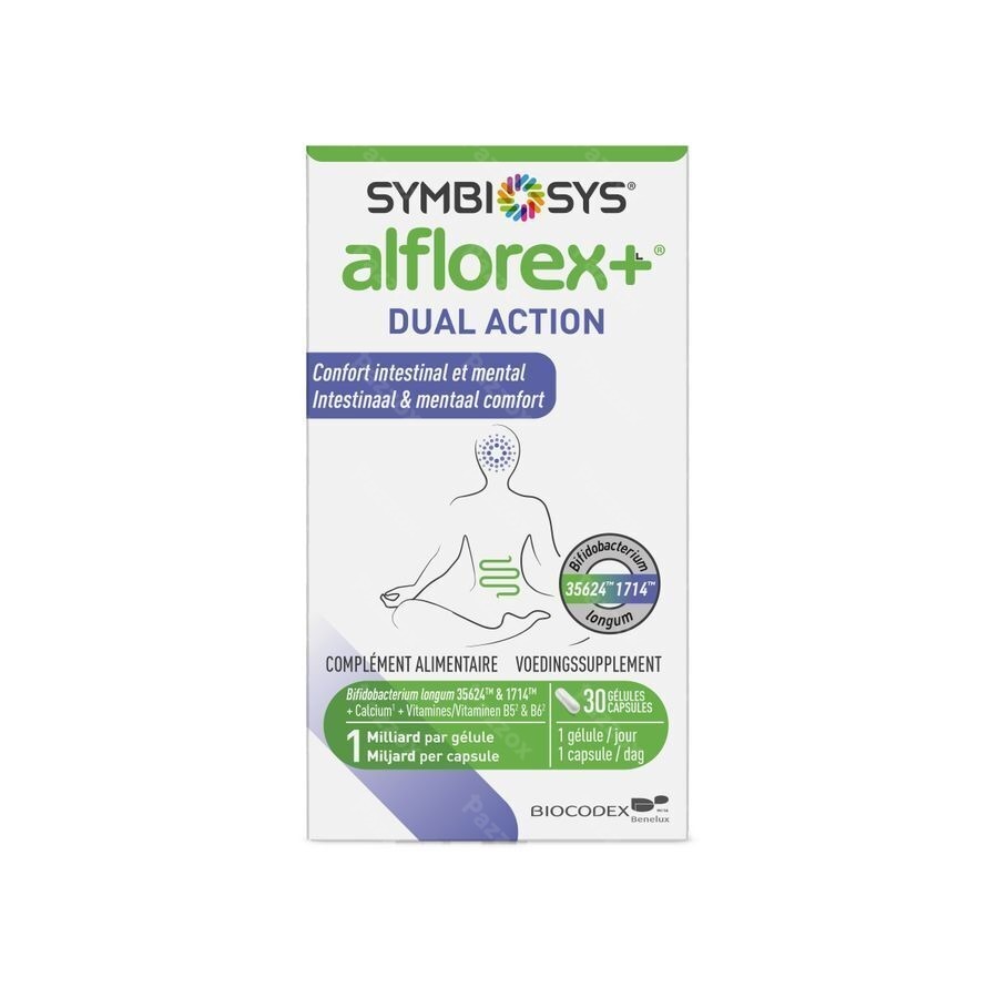 Symbiosys Alforex+ Dual Action 30 Gélules