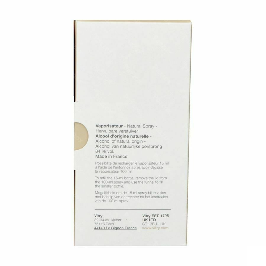 Vitry Eau De Toilette Blanc Organdi 100ml