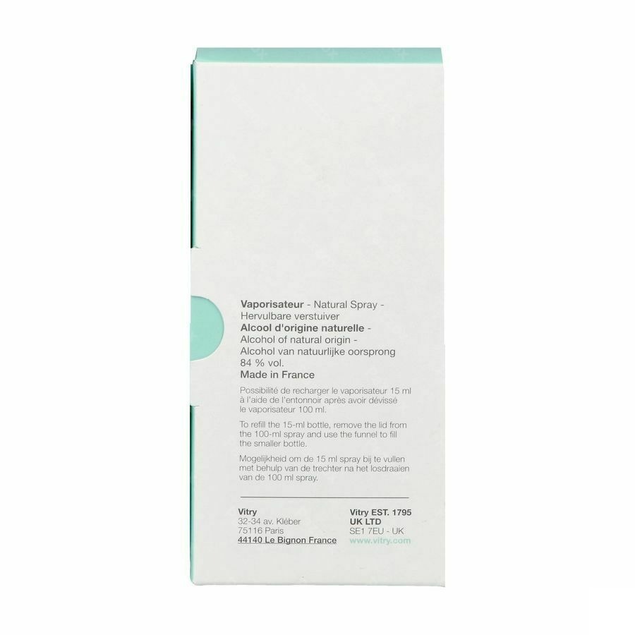 Vitry Eau De Toilette Vert Celadon 100ml