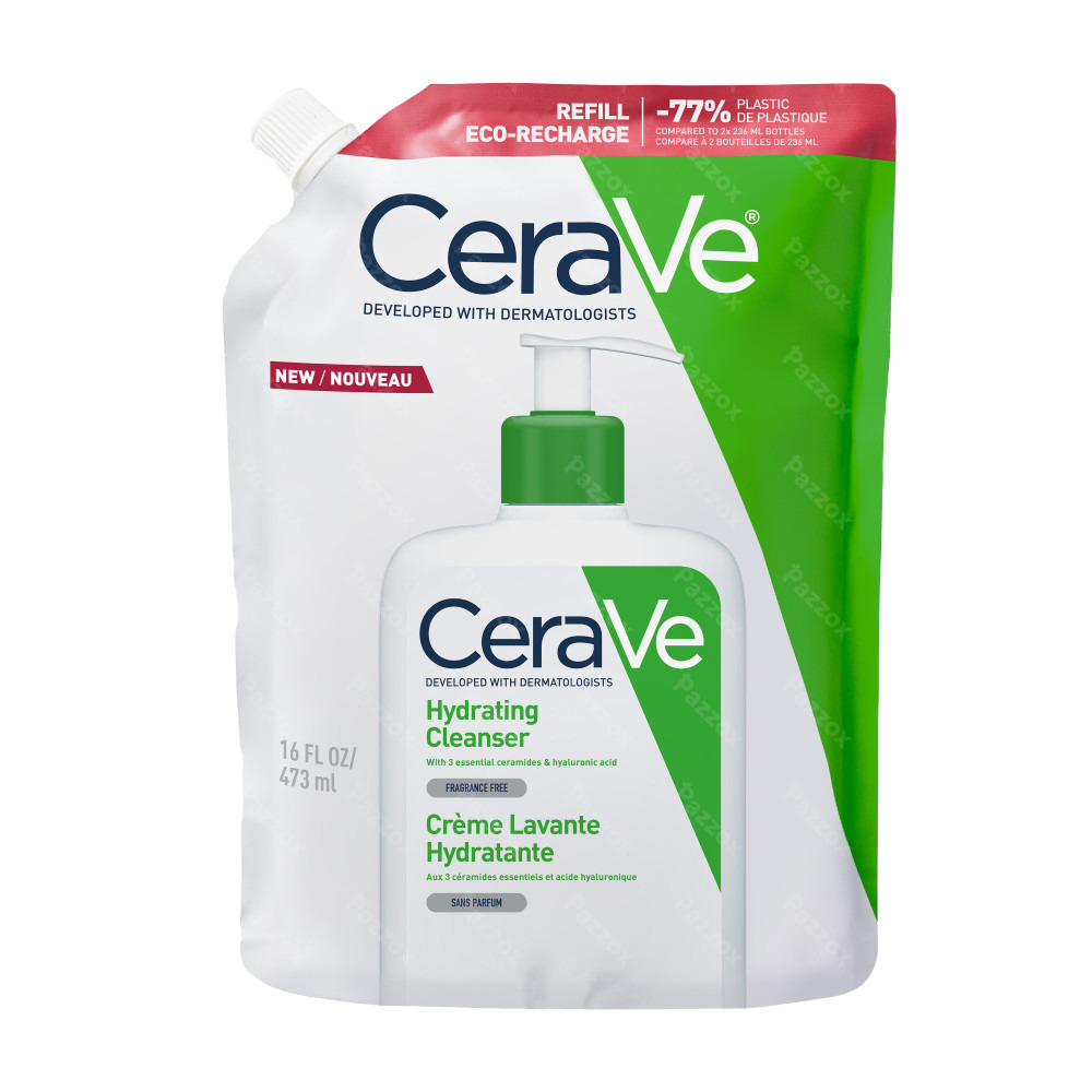 CeraVe Hydraterende Reinigingscrème Navulling voor de Normale tot Droge Huid 473ml