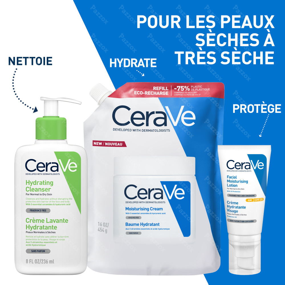 CeraVe Baume Hydratant Recharge Peaux Sèches à Très Sèches 454g