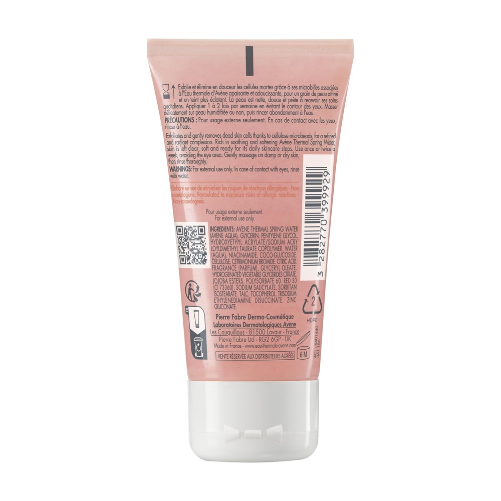 Avène Essentiels Gezichtspeeling Gel 50ml