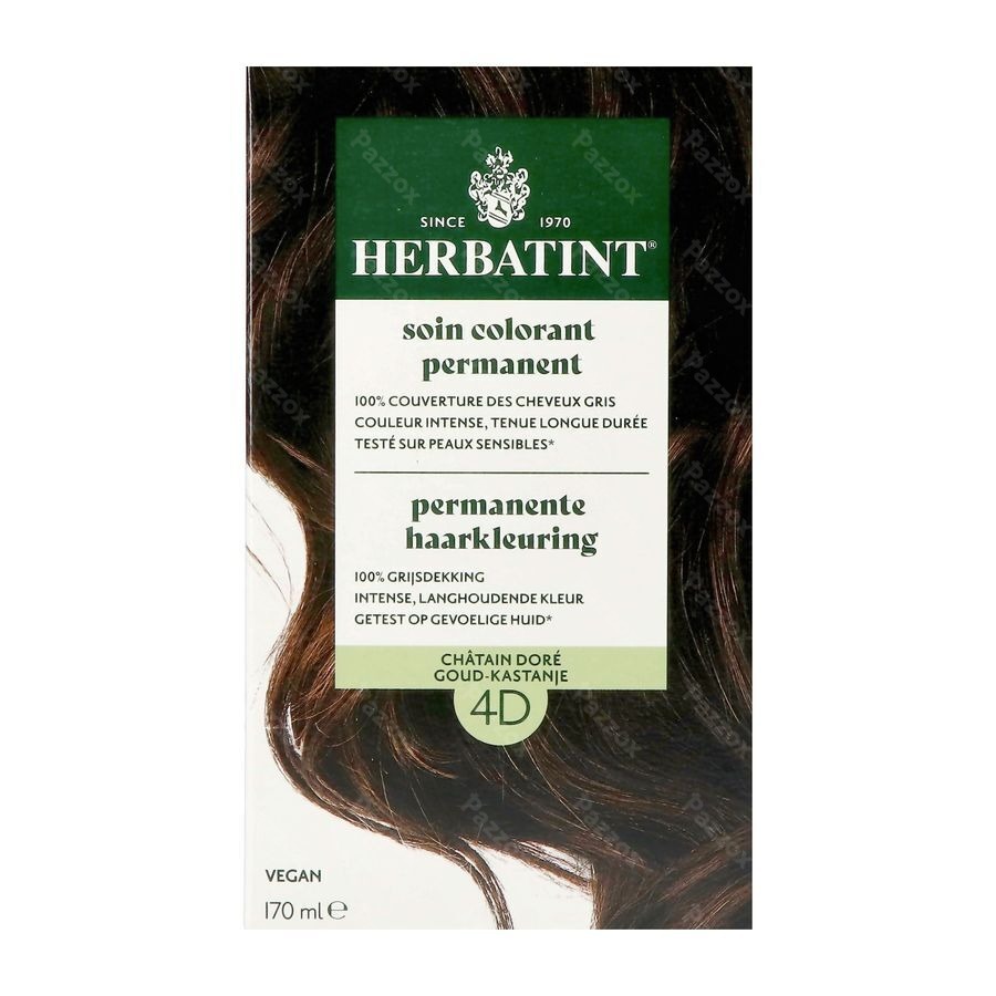 Herbatint 4d Goudkastanje 170ml