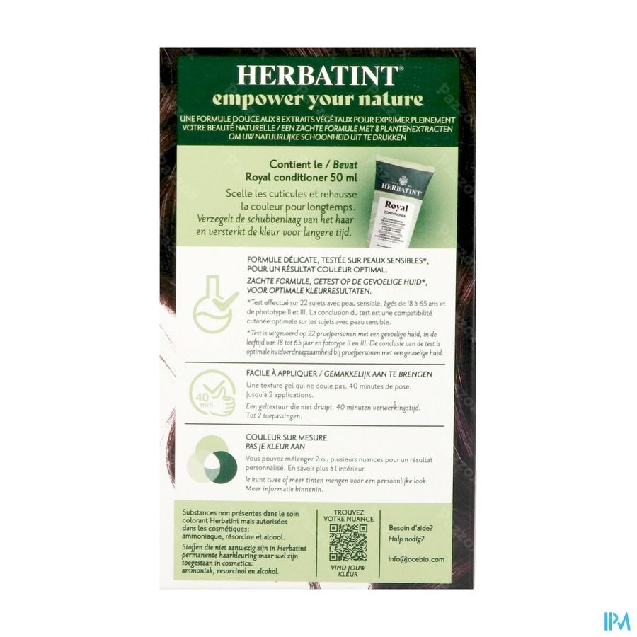 Herbatint 4m Acajoukastanje 170ml