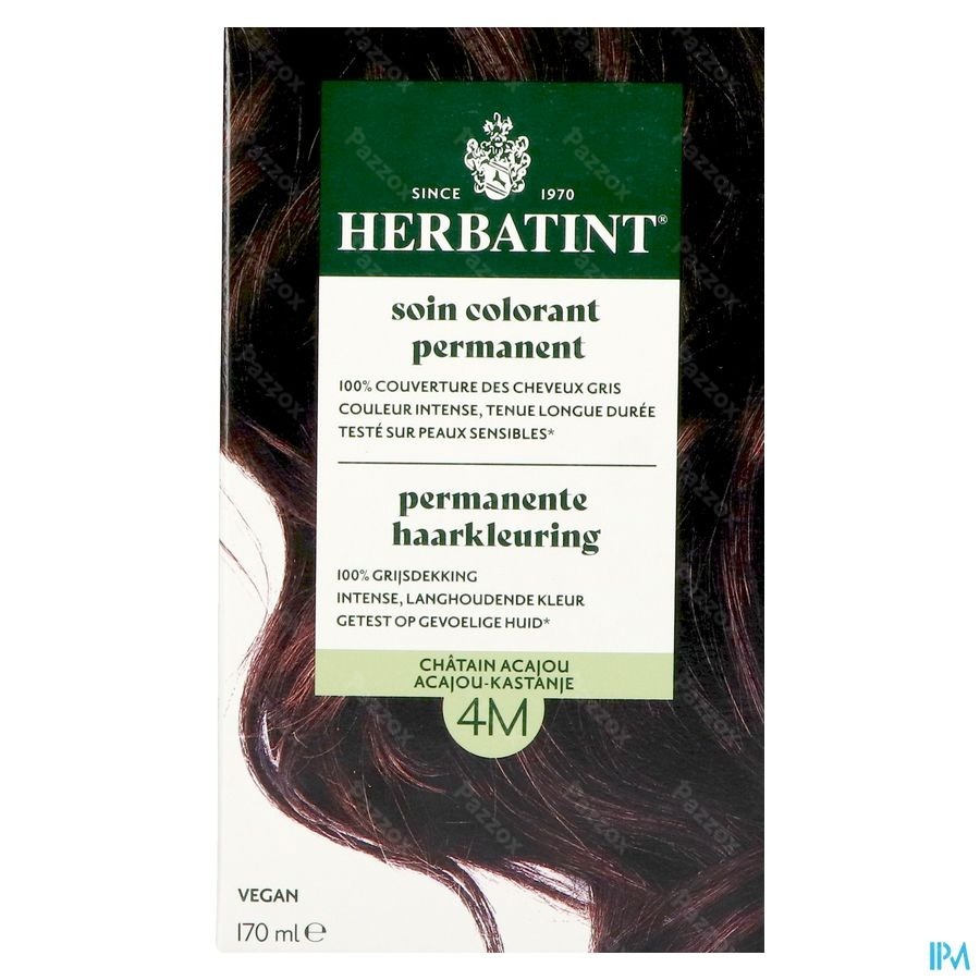 Herbatint 4m Acajoukastanje 170ml